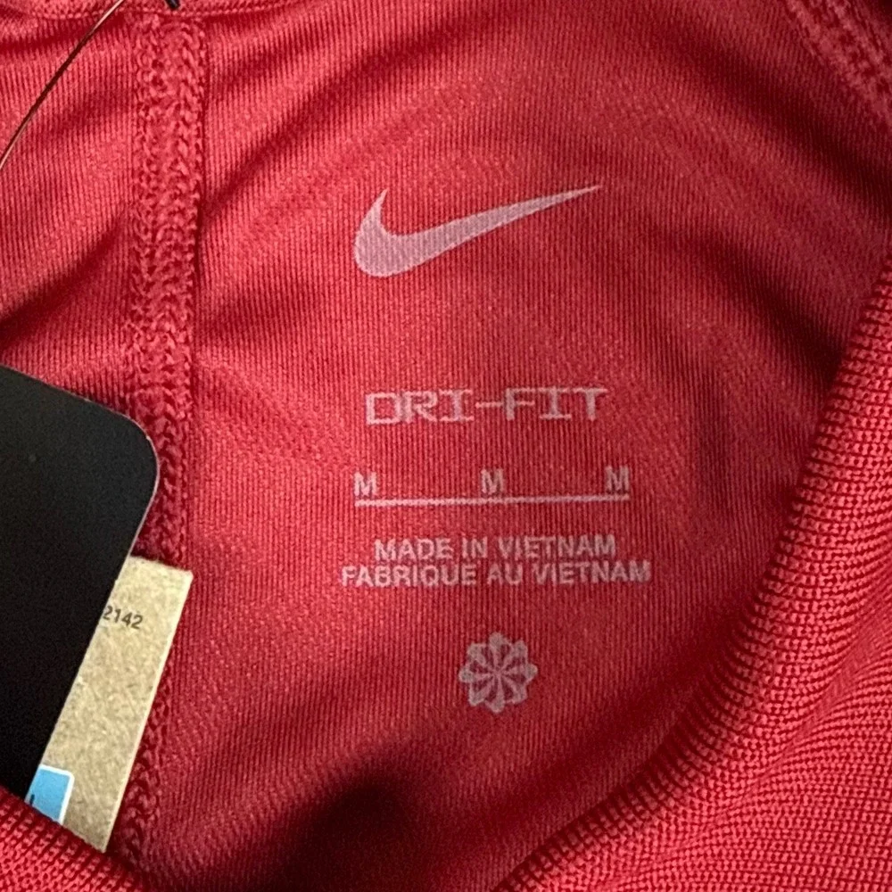 NEW Nike Dri-Fit Mens Medium Alabama Crimson Tide On Field Golf Polo Shirt